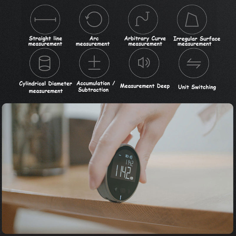 Digital Laser Tape Measure — Instant Measurements on Screen
