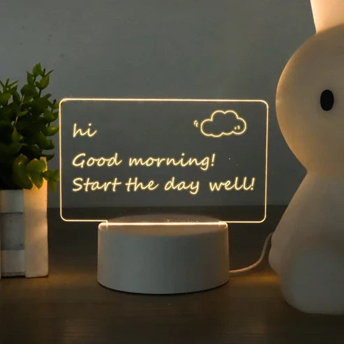 LED Note Board — Glowing Neon Message Display