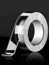 Reusable Double-Sided Nano Tape — Sticks, Peels & Resticks Cleanly
