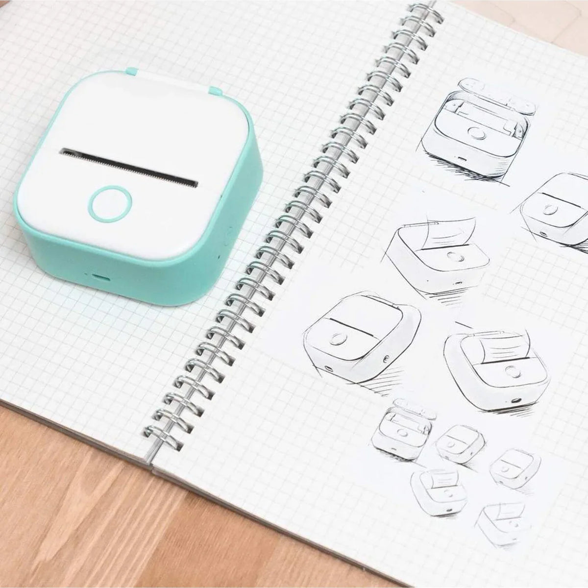 Portable Mini Printer — Wireless Pocket Photo & Label Printer