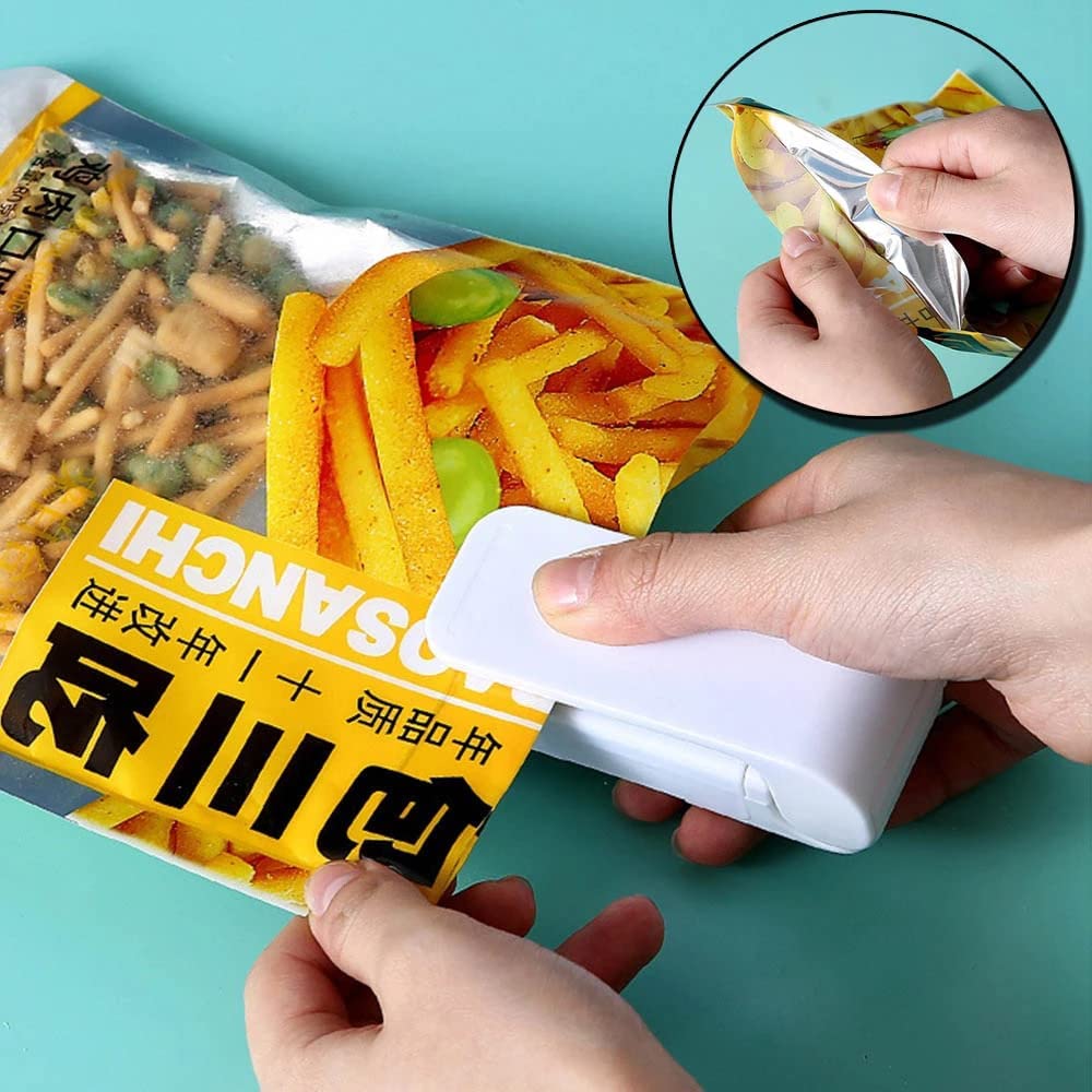 Mini Heat Sealer — Reseal Any Food Bag in Seconds