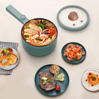 Electric Portable Cooking Pot — Plug-In Mini Pot for Travel & Office