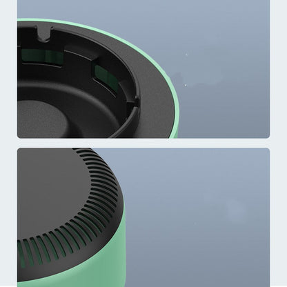 Air-Purifying Ashtray — Filters Secondhand Smoke Indoors