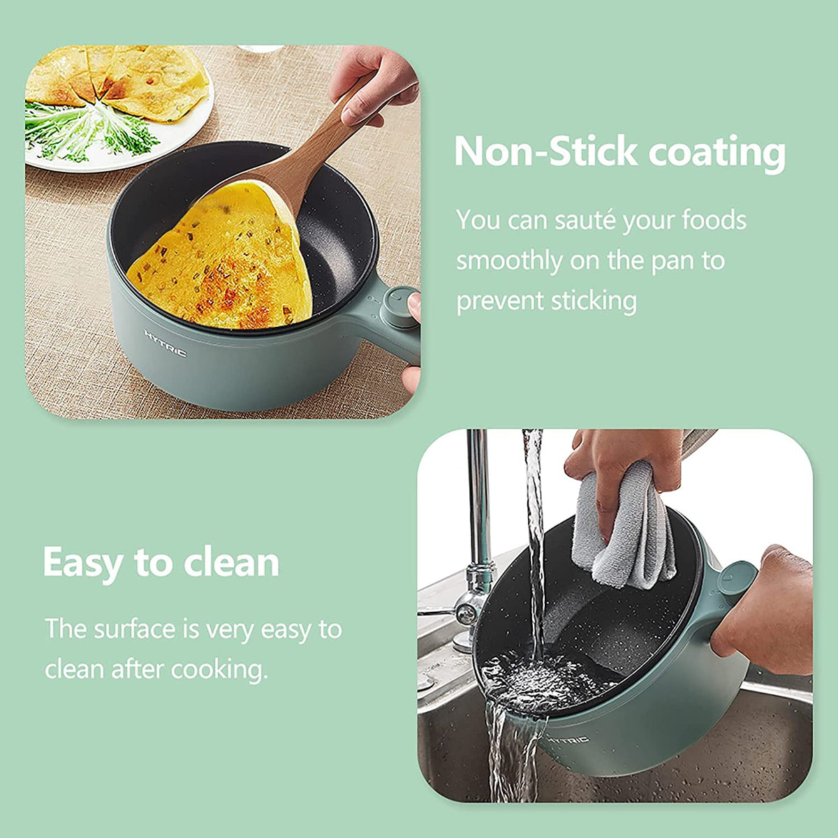 Electric Portable Cooking Pot — Plug-In Mini Pot for Travel & Office