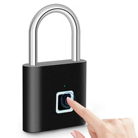 Fingerprint Padlock — USB Rechargeable, Unlock in 0.2 Seconds