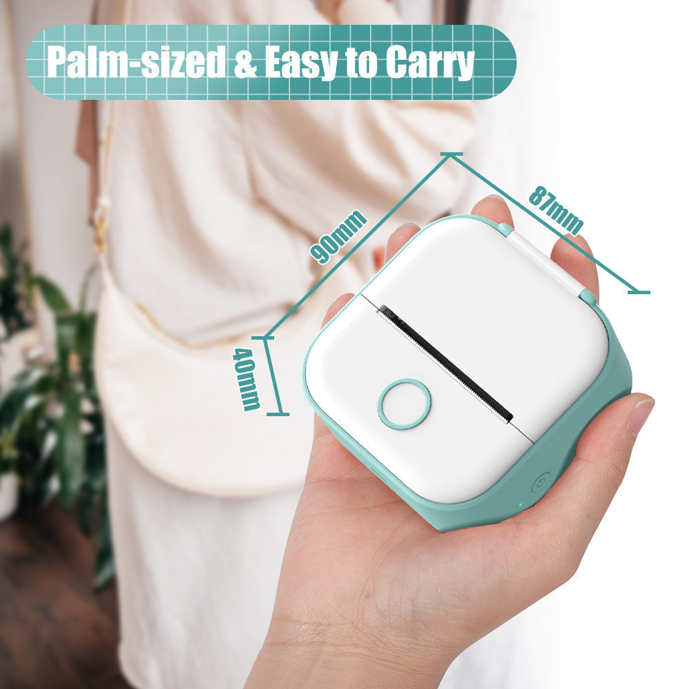 Portable Mini Printer — Wireless Pocket Photo & Label Printer