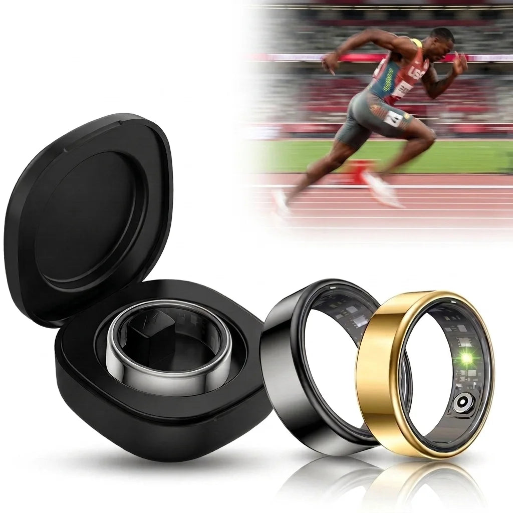 Smart Fitness Ring — Heart Rate, Sleep & Activity Tracking