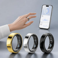 Smart Fitness Ring — Heart Rate, Sleep & Activity Tracking