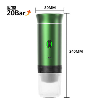 BrewGo — Portable Espresso Machine for Travel, Camping & Home