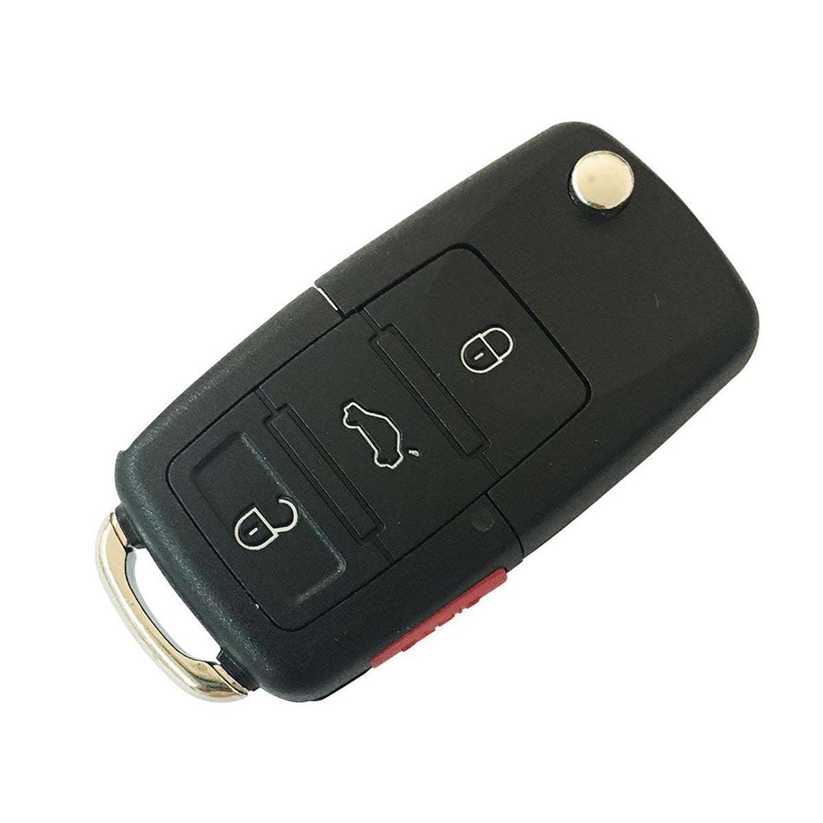 Car key fob secret stash compartment for hiding spare keys and small valuables
