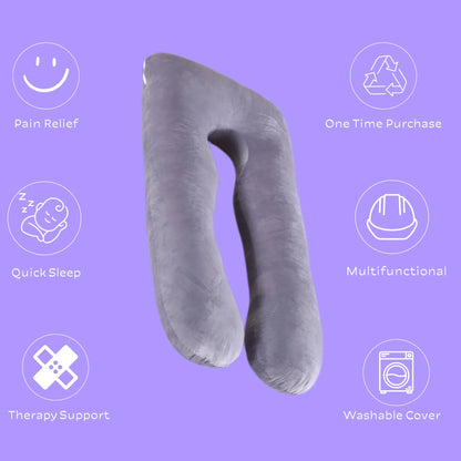 Ergonomic sleep therapy pillow with cooling memory foam for neck support and better sleep quality