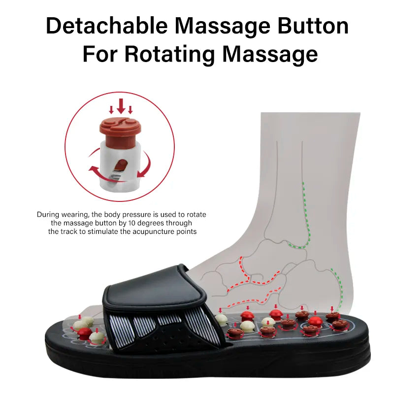 Acupressure Slippers — Foot Massage With Every Step