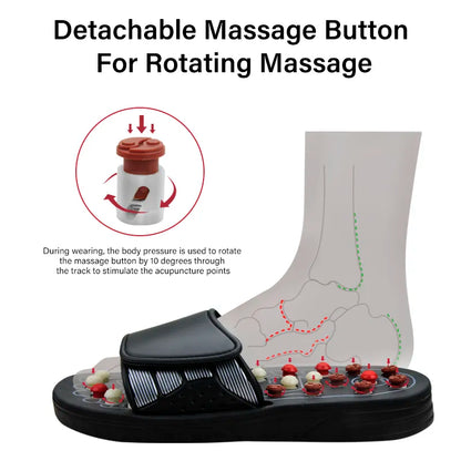 Acupressure Slippers — Foot Massage With Every Step
