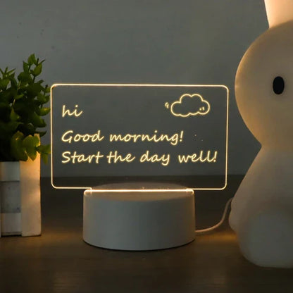 LED Note Board — Glowing Neon Message Display