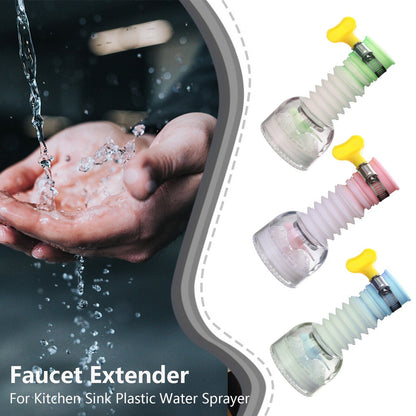 360° Rotating Tap Extender — Flexible Faucet Attachment