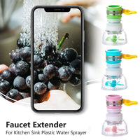 360° Rotating Tap Extender — Flexible Faucet Attachment