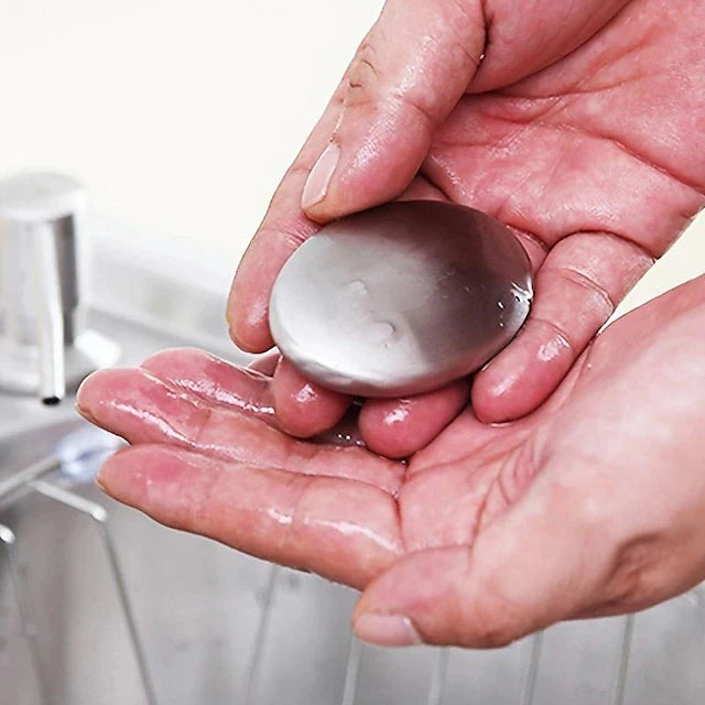 Stainless Steel Odour-Removing Soap Bar