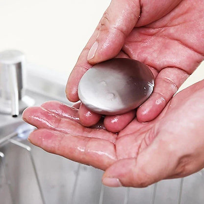 Stainless Steel Odour-Removing Soap Bar